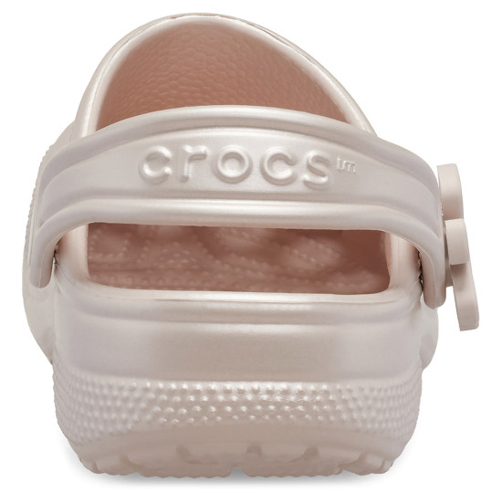 Crocs Kids' Classic Pearl Shine Clog